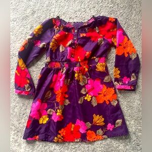 Bright floral dress